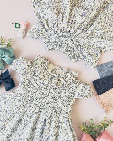 pi&pa★Santoriniシャーリングドレス(2A~10A)の画像