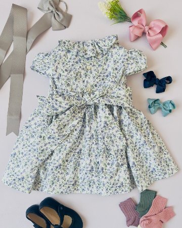 pi&pa★Santoriniシャーリングドレス(2A~10A)の画像