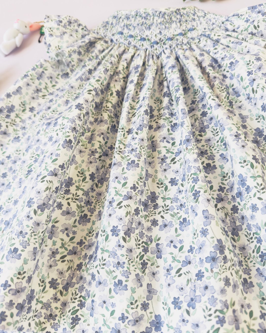 pi&pa★Santoriniスモッキングビショップドレス(12m~4A)の画像