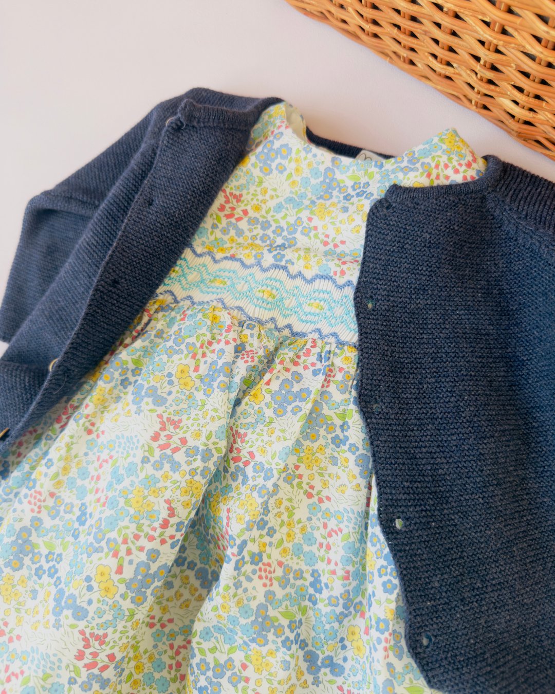 pi&pa★SOLLER スモッキングドレス(2A~10A)の画像