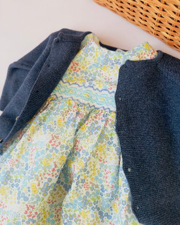 pi&pa★SOLLER スモッキングドレス(2A~10A)の画像
