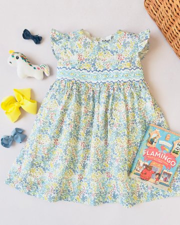 pi&pa★SOLLER スモッキングドレス(2A~10A)の画像