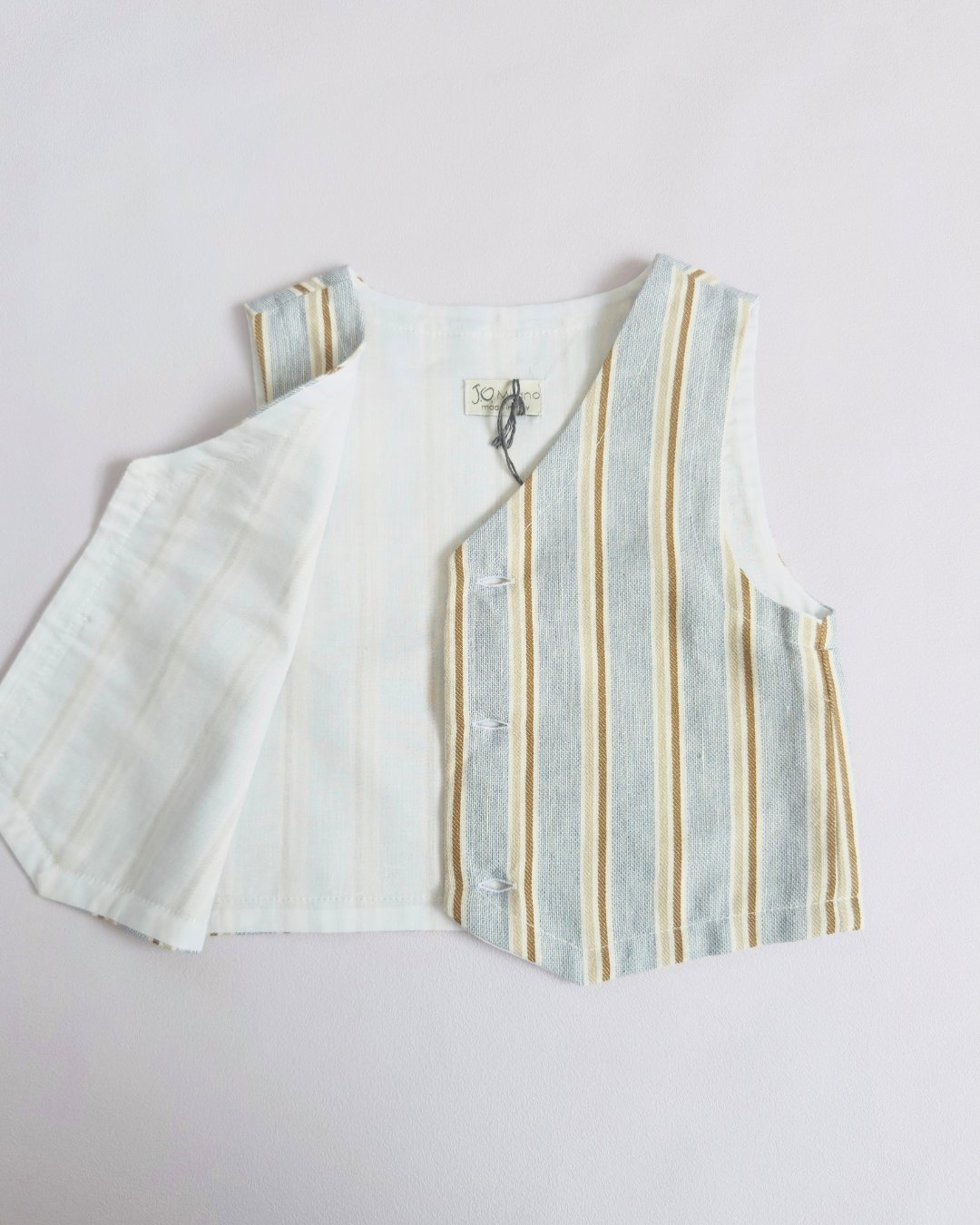 JOMilano★RIGA AZZURRA GILET(2y~10y)の画像