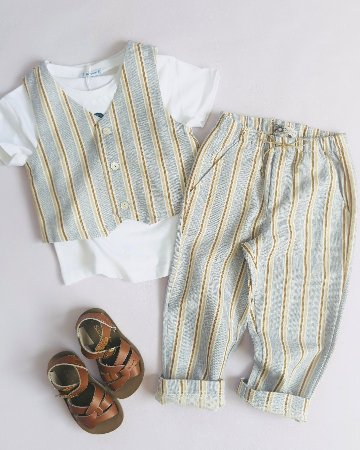 JOMilano★RIGA AZZURRA GILET(2y~10y)の画像