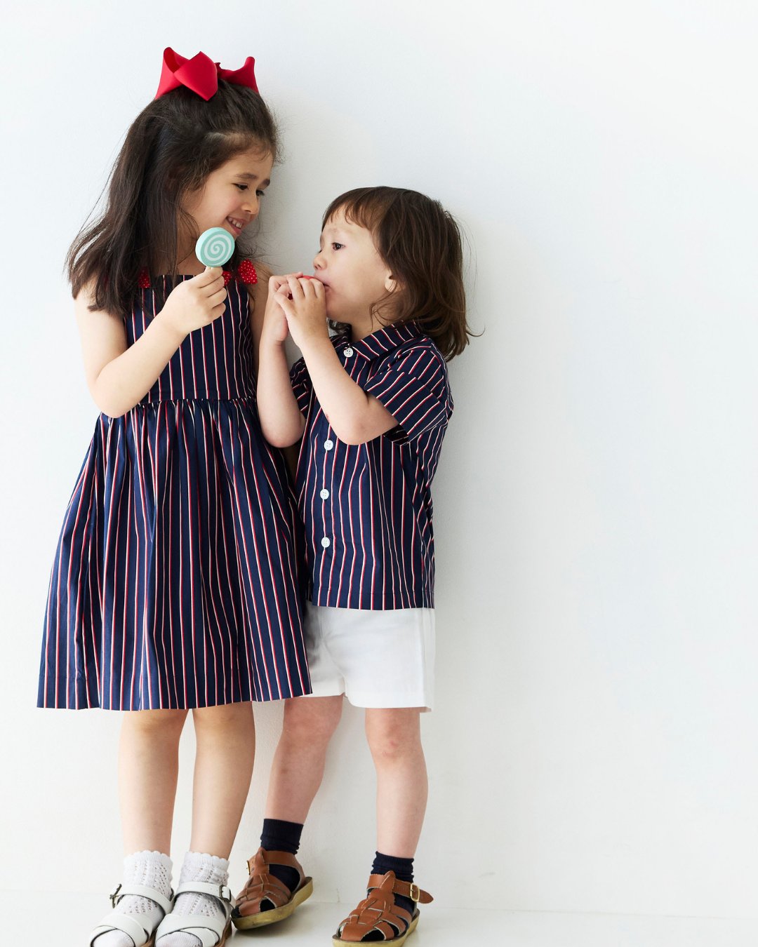 RachelRiley★Navy Stripe Sundress(2y~10y)の画像