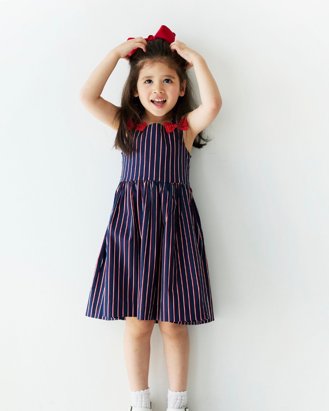 RachelRiley★Navy Stripe Sundress(2y~10y)の画像