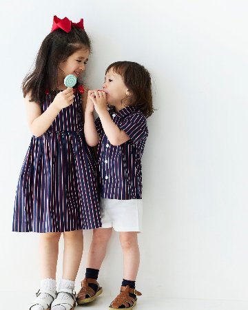 RachelRiley★Navy Stripe Sundress(2y~10y)の画像