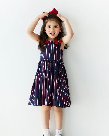 RachelRiley★Navy Stripe Sundress(2y~10y)の画像