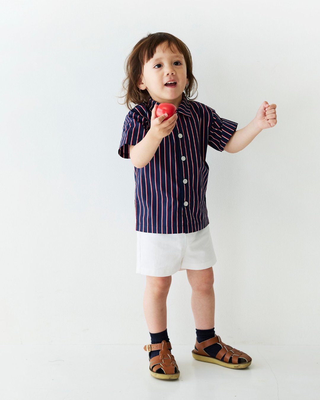 RachelRiley★Navy Stripe Shirt(2y~10y)の画像