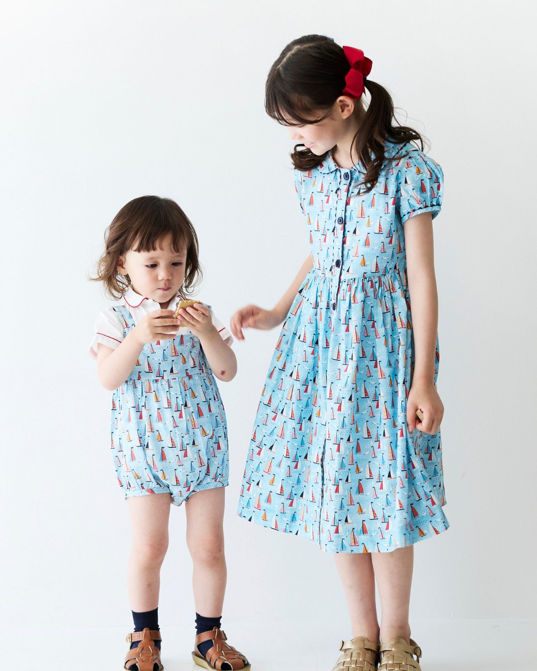 RachelRiley★Sailboat Button Front Dress(2y~10y)の画像