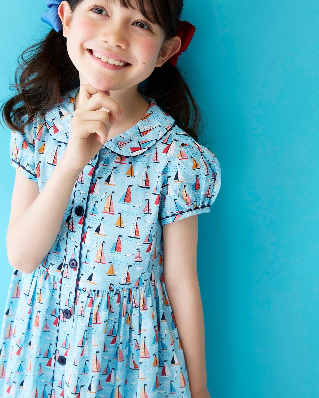 RachelRiley★Sailboat Button Front Dress(2y~10y)の画像