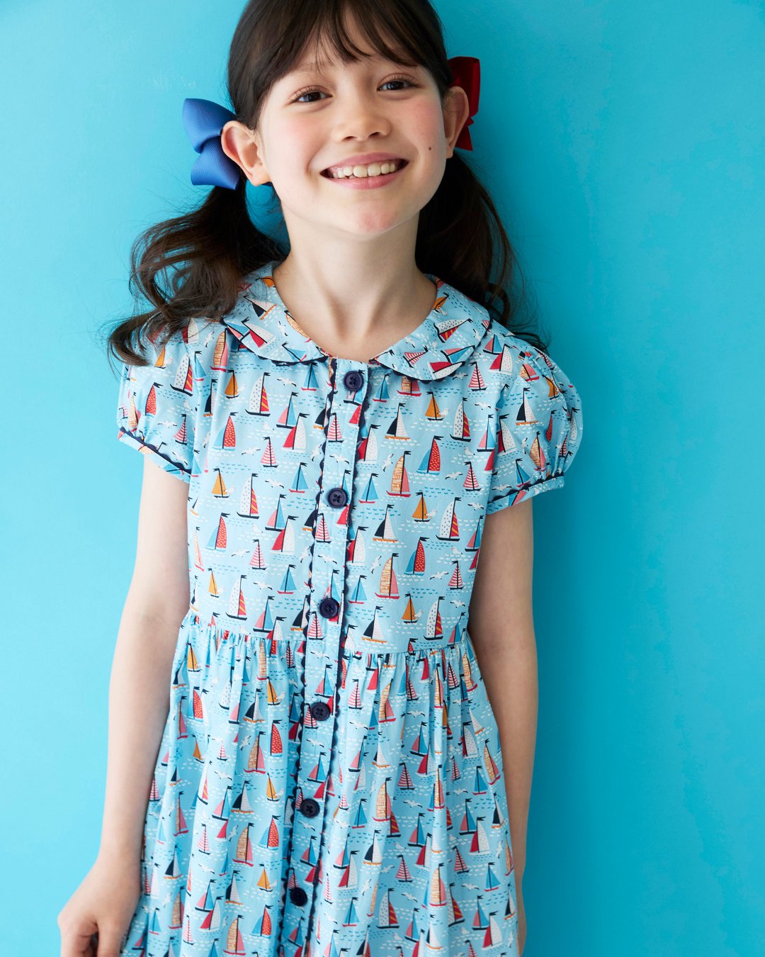 RachelRiley★Sailboat Button Front Dress(2y~10y)の画像