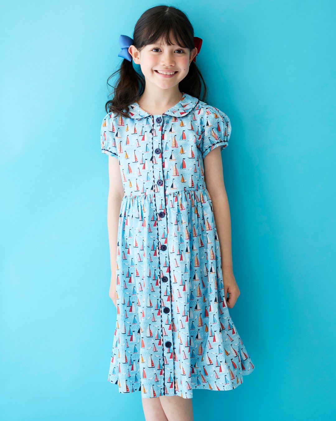 RachelRiley★Sailboat Button Front Dress(2y~10y)の画像