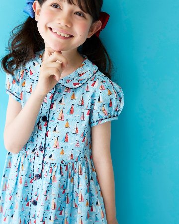 RachelRiley★Sailboat Button Front Dress(2y~10y)の画像