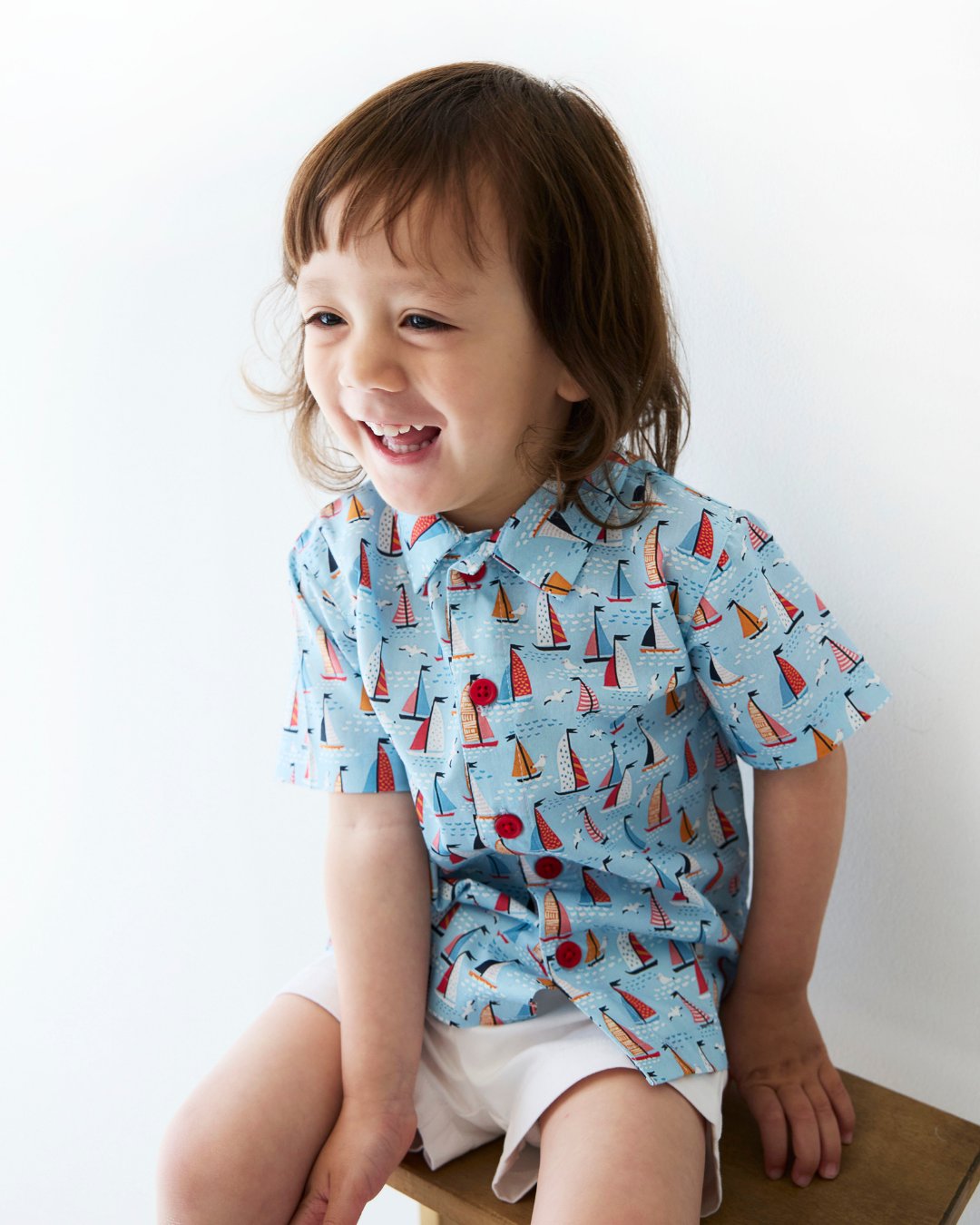 RachelRiley★Sailboat Shirt(2y~10y)の画像