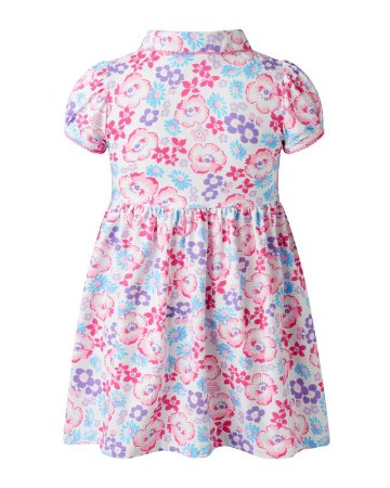 RachelRiley★Pink Floral Jersey Dress(2y~10y)の画像