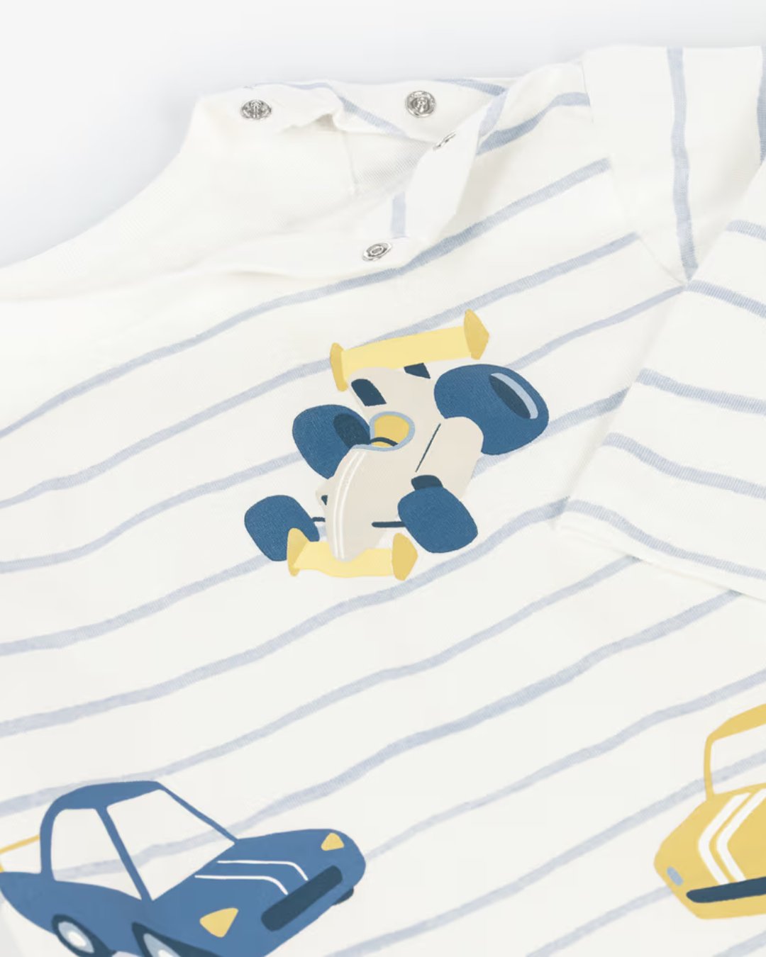 Mayoral★Cars Stripe T-shirt(12ｍ～4y)の画像