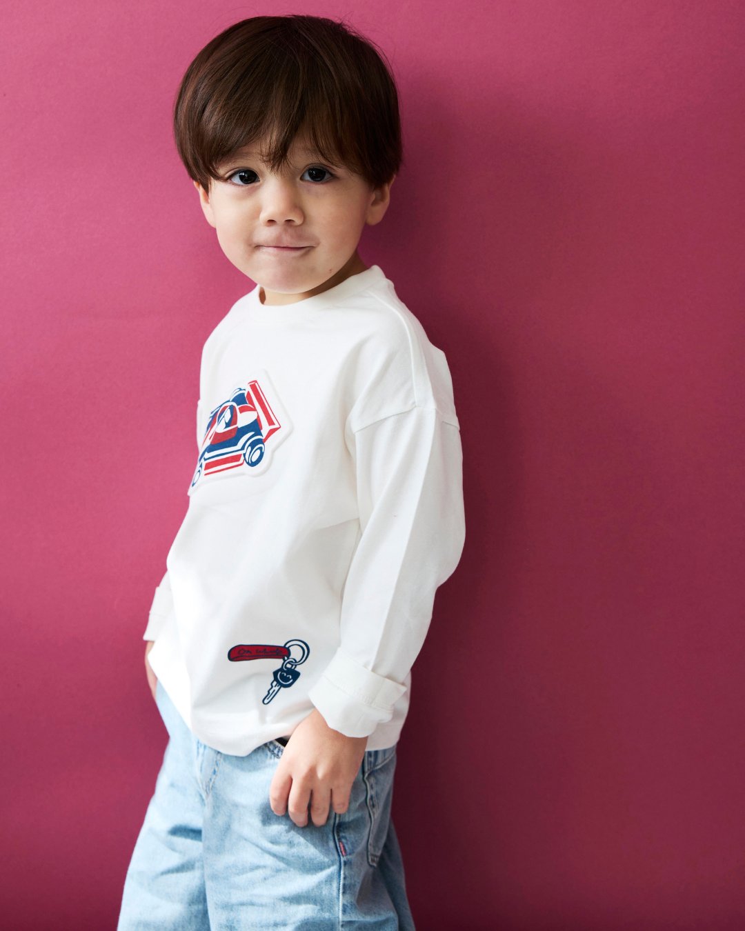 Mayoral★Racing Car T-shirt (Red)(2y~10y)の画像