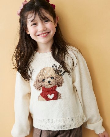 Mayoral★Milk Toy-Poodle Knit(2y~10y)の画像