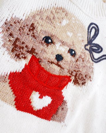 Mayoral★Milk Toy-Poodle Knit(2y~10y)の画像
