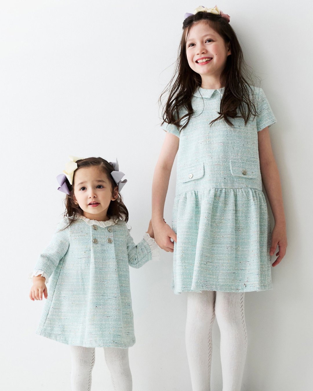 FinaEjerique★Water Tweed A-line Dress (12m~6A)の画像