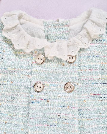 FinaEjerique★Water Tweed A-line Dress (12m~6A)の画像