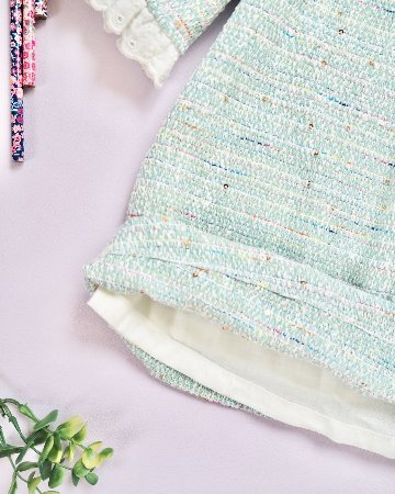 FinaEjerique★Water Tweed A-line Dress (12m~6A)の画像