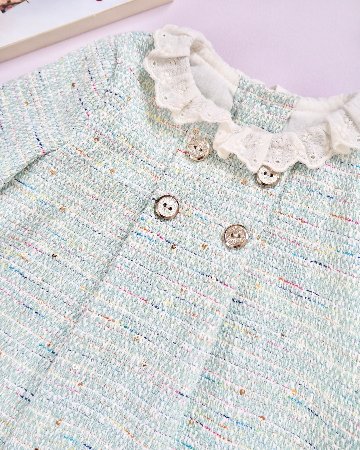 FinaEjerique★Water Tweed A-line Dress (12m~6A)の画像