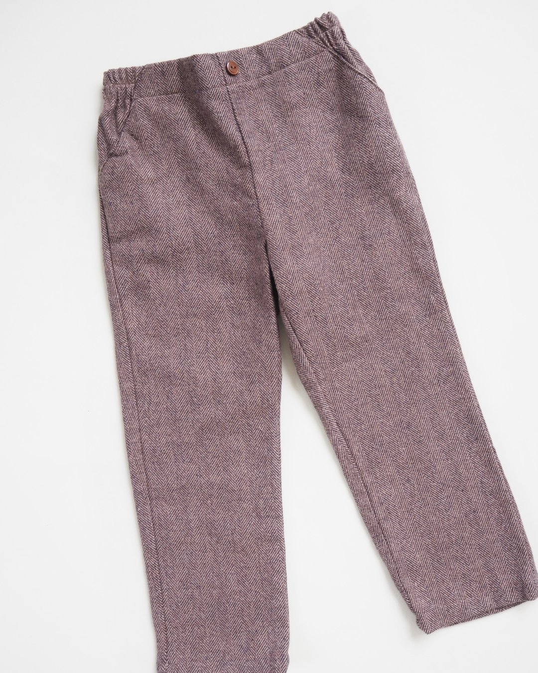 FinaEjerique★Herringbone Boys Trosers(12m~6A)の画像