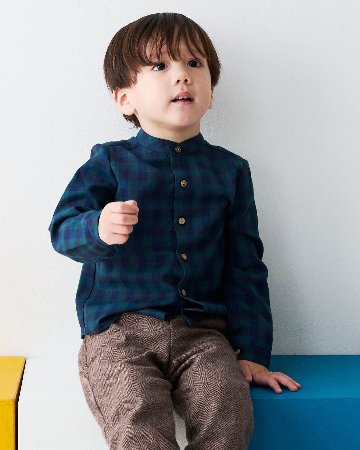 FinaEjerique★Herringbone Boys Trosers(12m~6A)の画像