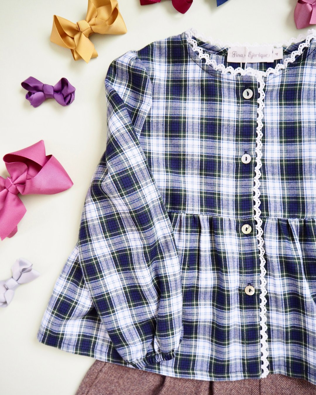 FinaEjerique★Girls Viella Blouse(2A~12A)の画像