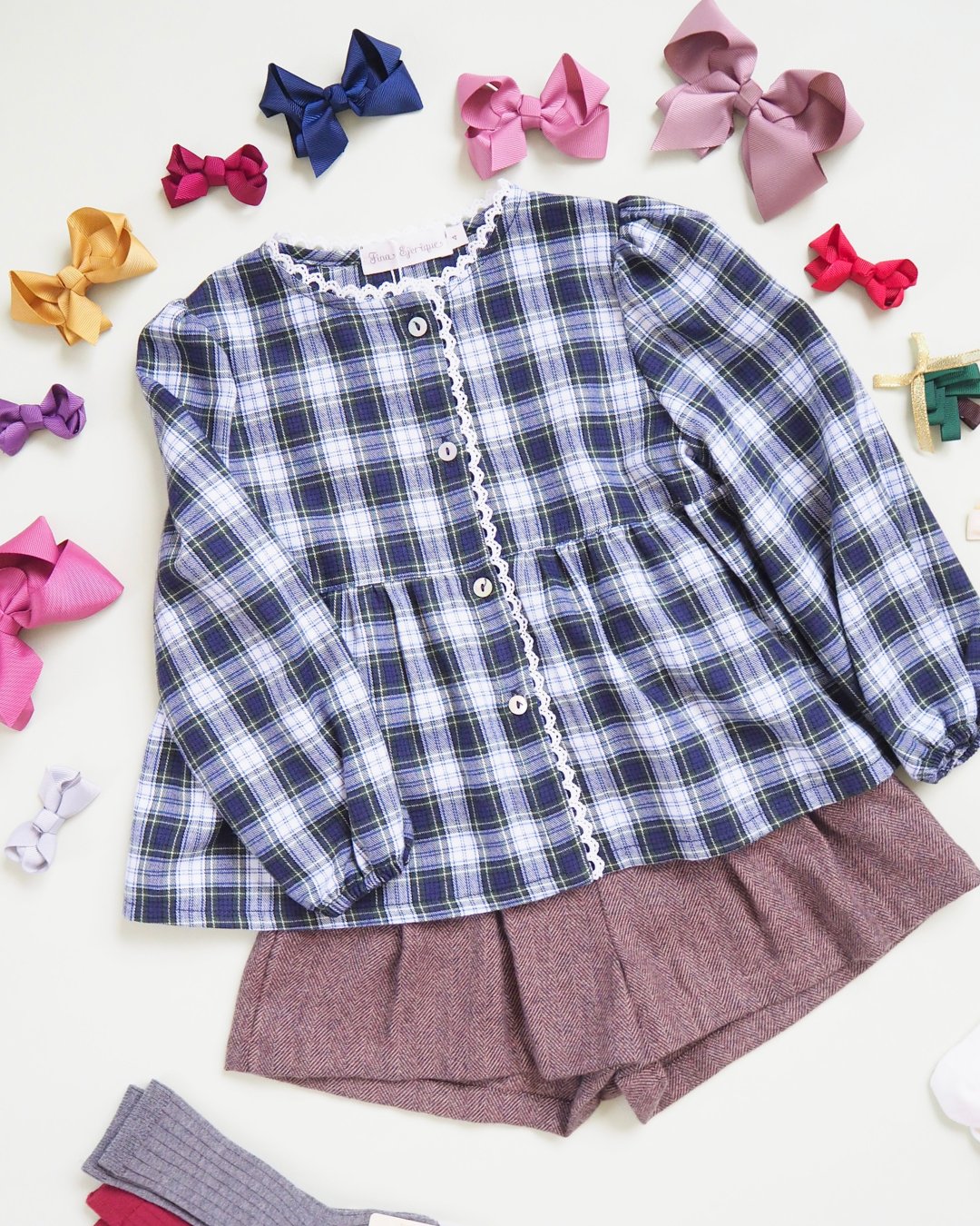FinaEjerique★Girls Viella Blouse(2A~12A)の画像