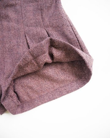 FinaEjerique★Herringbone Girls Shorts(4A~12A)の画像