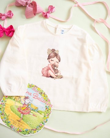 Mayoral★Ballet Girl Tops Jersey T-shirt(12ｍ～4y)の画像