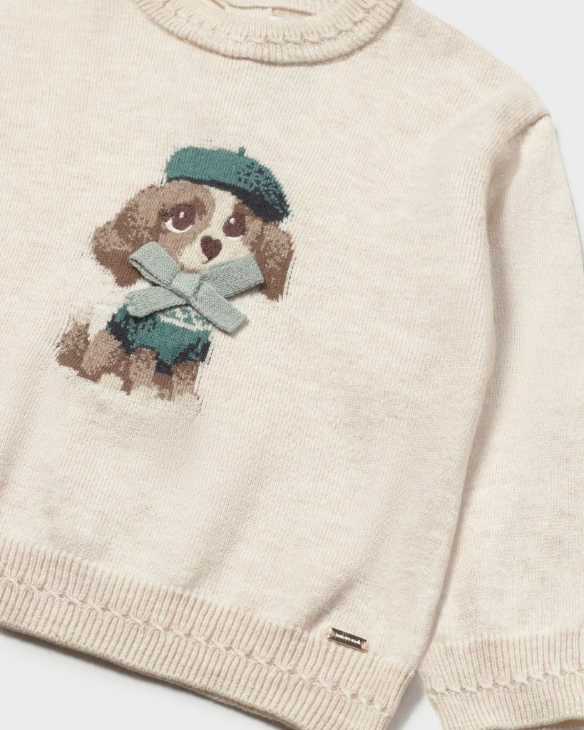 Mayoral★Puppy Jacquard Jumper(12ｍ～4y)の画像