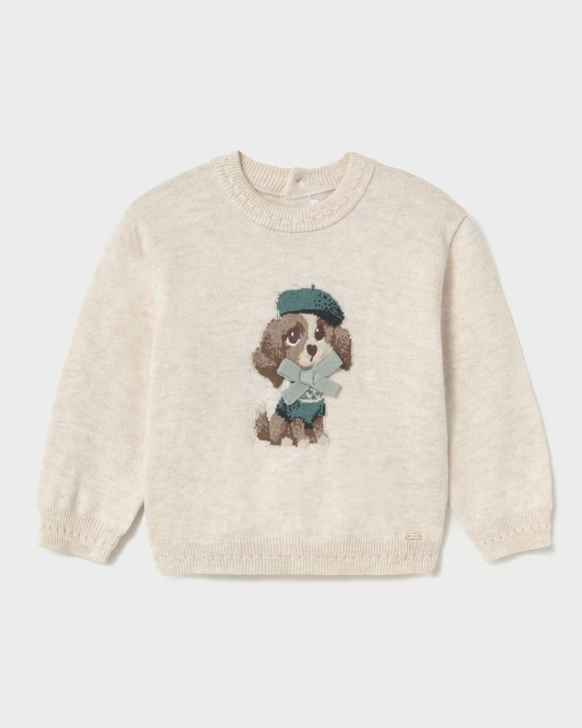 Mayoral★Puppy Jacquard Jumper(12ｍ～4y)の画像