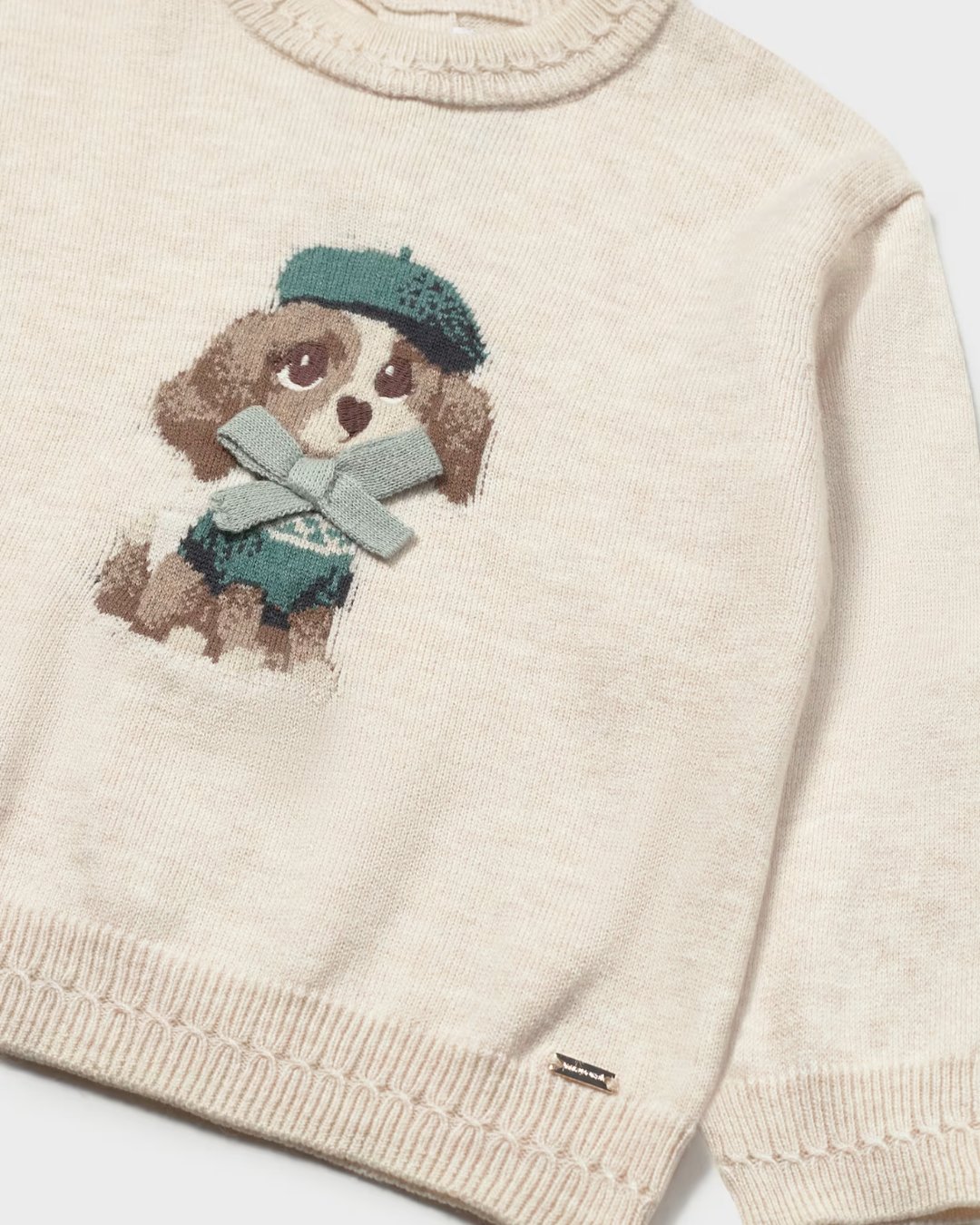 Mayoral★Puppy Jacquard Jumper(12ｍ～4y)の画像
