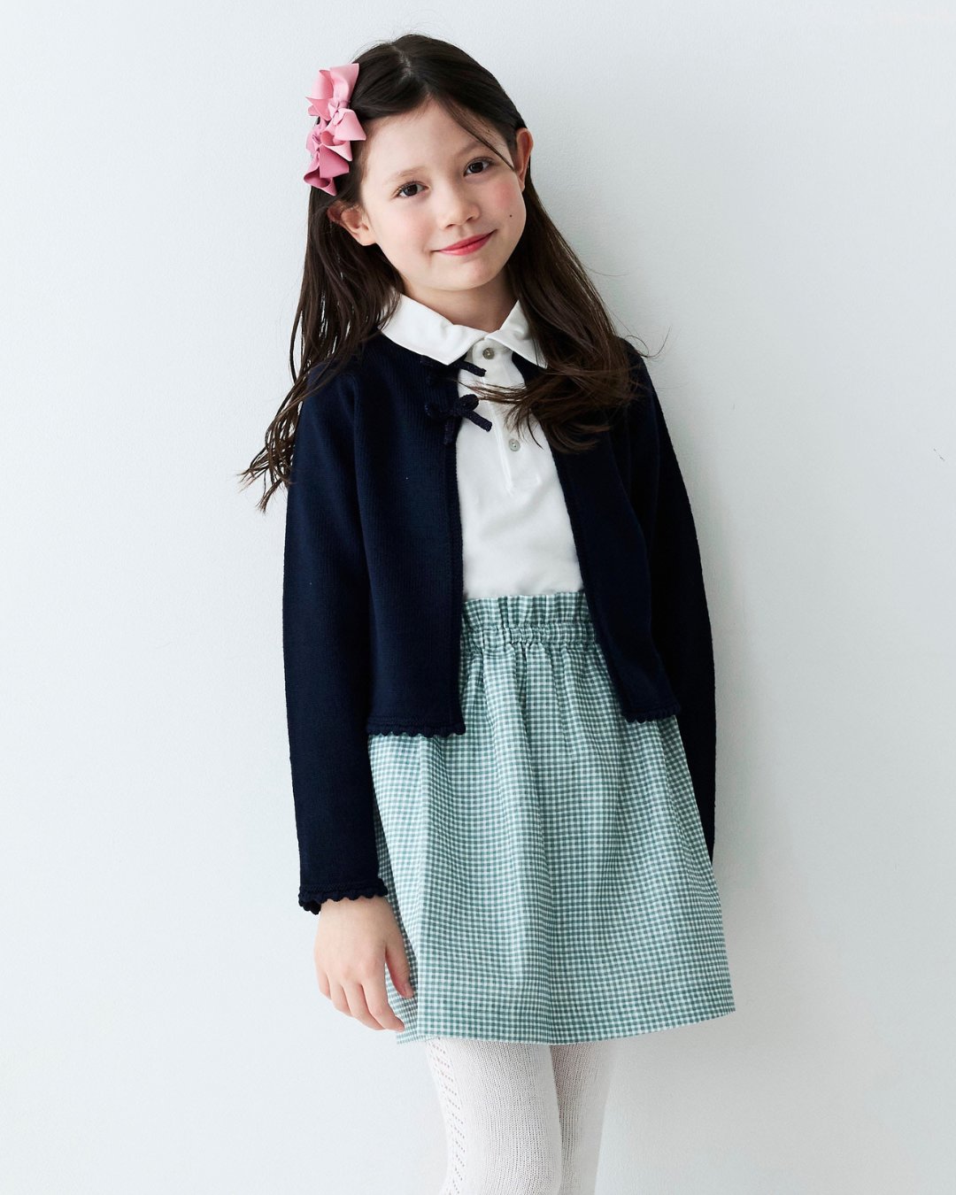 pi&pa★Vicky Matcha Girl Skirt(4A~10A)の画像