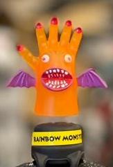 Rainbow Monsters 3種セット (グリーン・ピンク・オレンジ) Rainbow Monsters