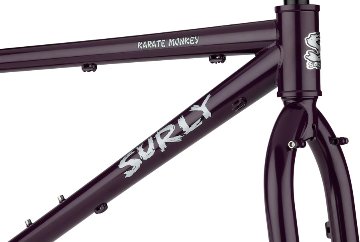 SURLY / フレームセット / KARATE MONKEY　/ Organic Eggplant　/　MDサイズの画像