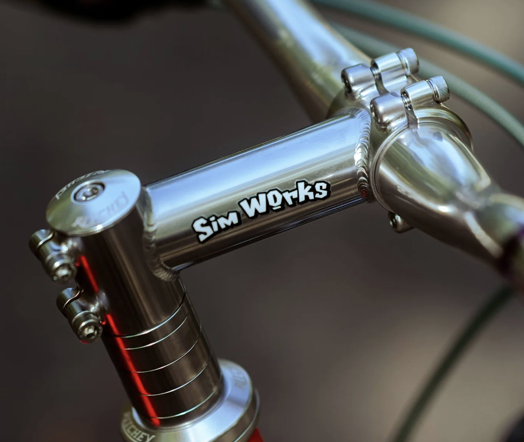 Sim Works RHONDA Stem 31.8mm /90mm/シルバー/シムワークス/nitto/ステムの画像