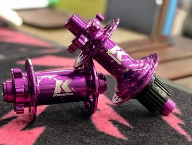 Diavolo Limited Color Hub 前後セット/クワハラ/ハブ/shimano 12速/の画像