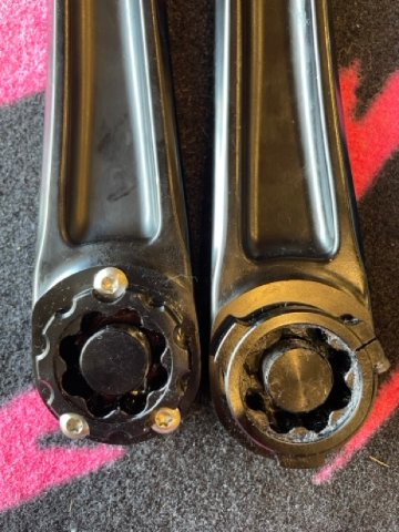 FORMOSA MTB アルミ クランク /black/170/フォルモサ/の画像