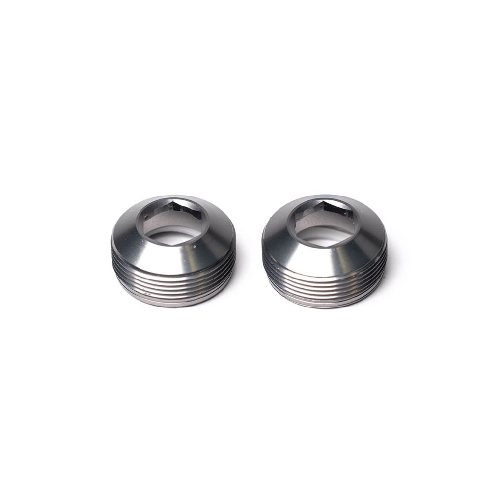 BLUE LUG / bumpy crank cap set / pewter / ピューター / バンピー クランクキャップ / ブルーラグの画像