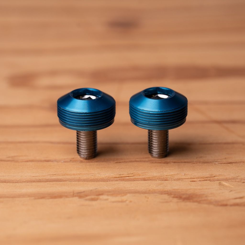 BLUE LUG / bumpy crank cap set / blue/ブルー / バンピー クランクキャップ / ブルーラグの画像