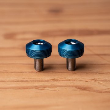 BLUE LUG / bumpy crank cap set / blue/ブルー / バンピー クランクキャップ / ブルーラグの画像
