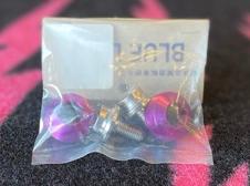 BLUE LUG / bumpy crank cap set / purple/パープル / バンピー クランクキャップ / ブルーラグの画像