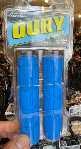 OURY V2 grip /オーリー　V2 グリップ　deja blue/デジャ ブルーの画像