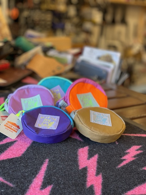 BLUE LUG coin pouch  ブルーラグ コインポーチ/  x-pac  orange/pink オレンジ/ピンク / 財布 コインケースの画像