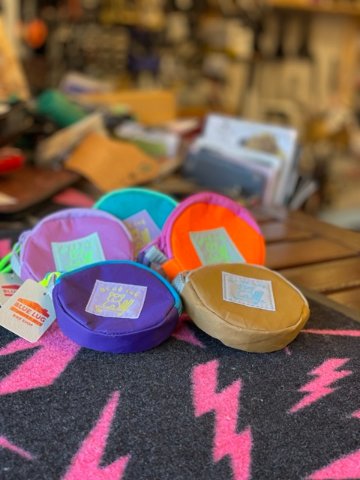 BLUE LUG coin pouch  ブルーラグ コインポーチ/  x-pac  orange/pink オレンジ/ピンク / 財布 コインケースの画像